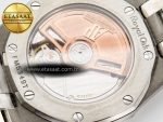 Royal Oak 34mm SS ZF 1:1 Best Edition White Textured Dial on SS Bracelet A5800 - Görsel 18