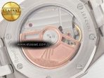Royal Oak 34mm SS ZF 1:1 Best Edition White Textured Dial on SS Bracelet A5800 - Görsel 19