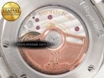 Royal Oak 34mm SS ZF 1:1 Best Edition White Textured Dial on SS Bracelet A5800 - Görsel 20