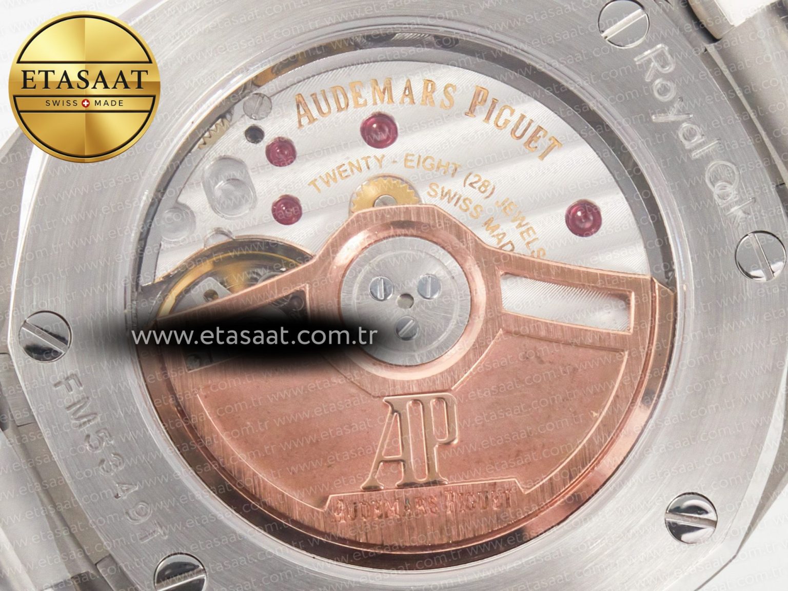 Royal Oak 34mm SS ZF 1:1 Best Edition White Textured Dial on SS Bracelet A5800 - Görsel 20
