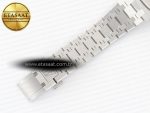 Royal Oak 34mm SS ZF 1:1 Best Edition White Textured Dial on SS Bracelet A5800 - Görsel 22