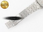 Royal Oak 34mm SS ZF 1:1 Best Edition White Textured Dial on SS Bracelet A5800 - Görsel 23