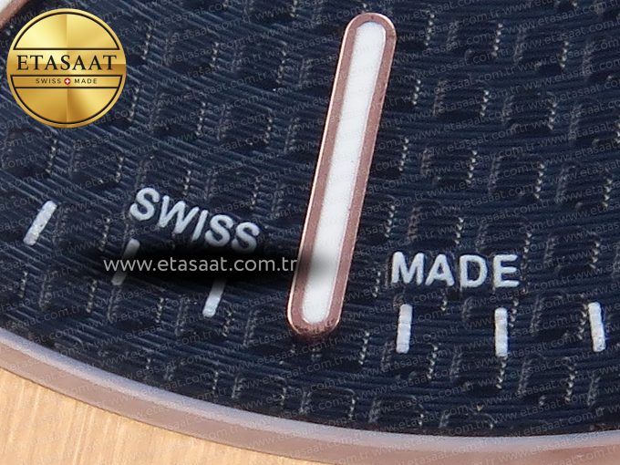 Royal Oak 39mm 15202 RG IPF 1:1 Best Edition Blue Textured Dial on RG Bracelet A2121 - Görsel 13
