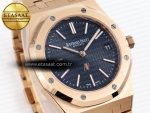 Royal Oak 39mm 15202 RG IPF 1:1 Best Edition Blue Textured Dial on RG Bracelet A2121 - Görsel 5