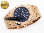 Royal Oak 39mm 15202 RG IPF 1:1 Best Edition Blue Textured Dial on RG Bracelet A2121 - Görsel 7