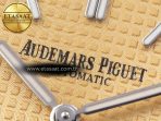 Audemars Piguet 15202  Yellow Textured Dial on SS A2121 - Görsel 10