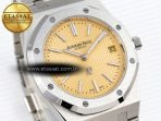 Audemars Piguet 15202  Yellow Textured Dial on SS A2121 - Görsel 5