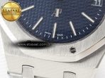 Royal Oak 39mm 15202 SS ZF 1:1 Best Edition Blue Textured Dial on SS Bracelet A2121 V2 - Görsel 13