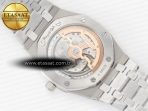 Royal Oak 39mm 15202 SS ZF 1:1 Best Edition Blue Textured Dial on SS Bracelet A2121 V2 - Görsel 17