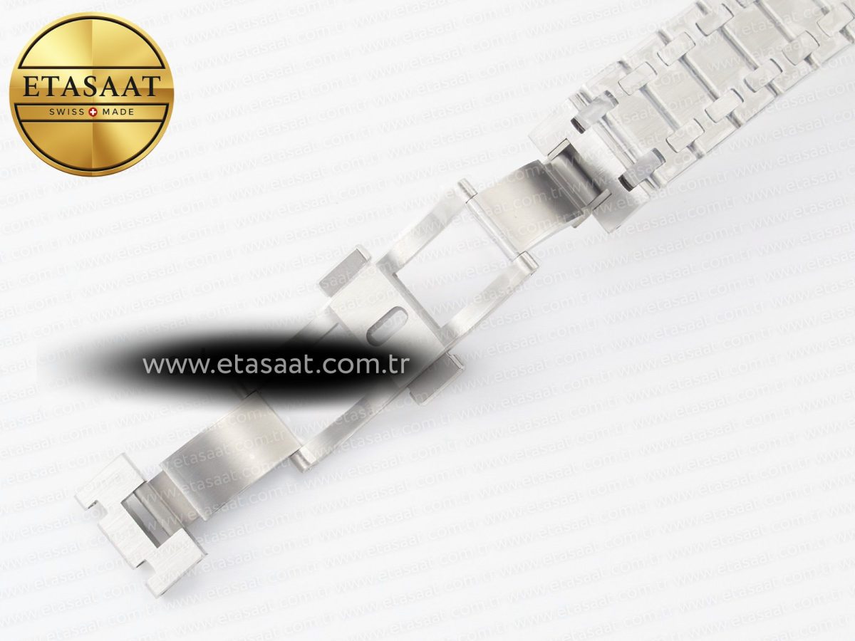 Royal Oak 39mm 15202 SS ZF 1:1 Best Edition Blue Textured Dial on SS Bracelet A2121 V2 - Görsel 25