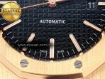 Audemars Piguet Royal 15400  Black Leather Strap SA3120 - Görsel 12