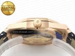 Audemars Piguet Royal 15400  Black Leather Strap SA3120 - Görsel 15
