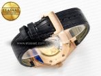 Audemars Piguet Royal 15400  Black Leather Strap SA3120 - Görsel 16
