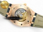Audemars Piguet Royal 15400  Black Leather Strap SA3120 - Görsel 18