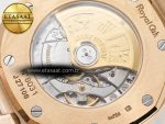 Royal Oak 41mm 15400 RG ZF 1:1 Best Edition Black Textured Dial on RG Bracelet V2 SA3120 Super Clone - Görsel 18