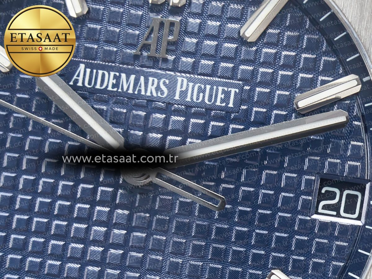 Audemars Piguet Royal Oak 15500 Blue SA4302 - Görsel 10