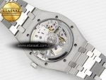 Royal Oak 41mm 15510BC SS ZF 1:1 Best Edition Ice Blue Crystal Dial on SS Bracelet SA4302 Super Clone V3 - Görsel 13