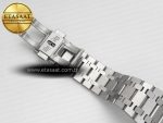 Royal Oak 41mm 15510BC SS ZF 1:1 Best Edition Ice Blue Crystal Dial on SS Bracelet SA4302 Super Clone V3 - Görsel 24