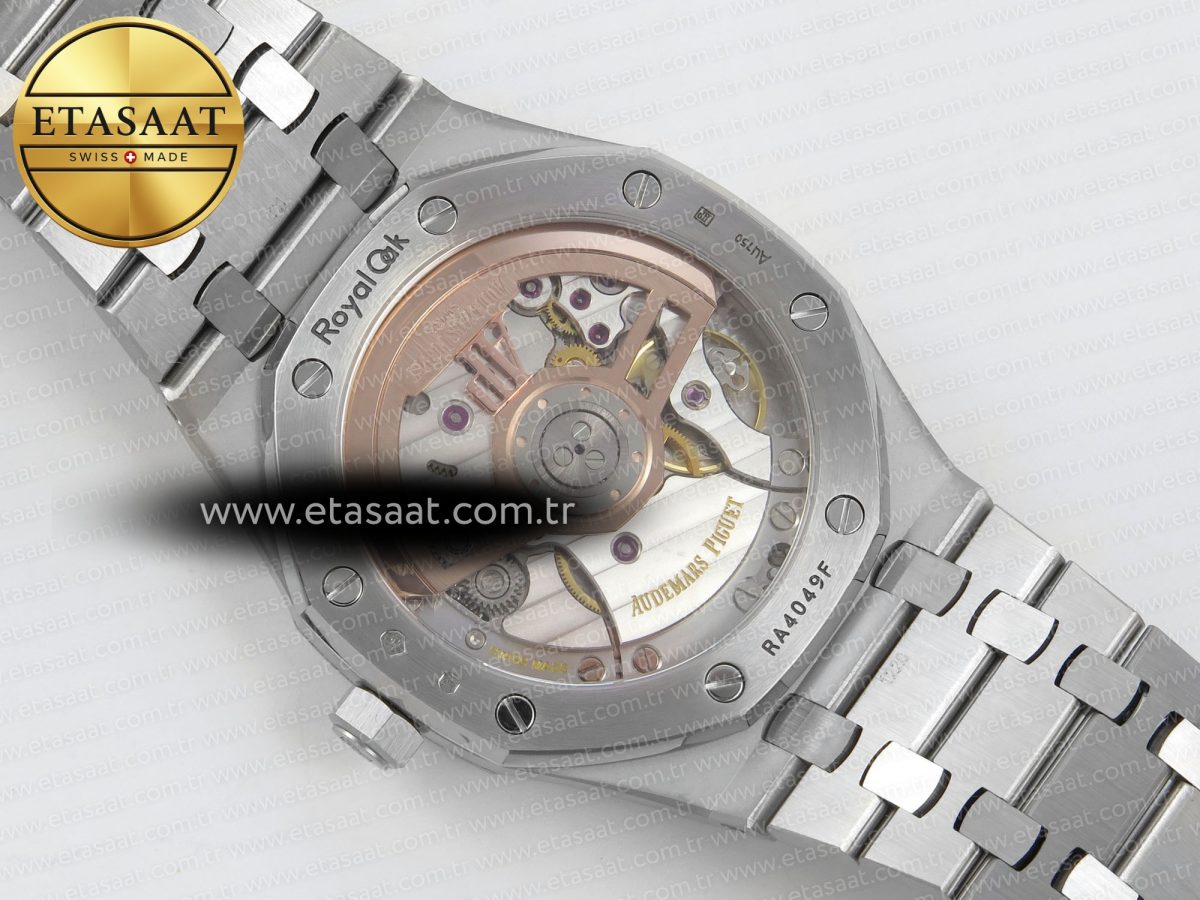 Audemars Piguet Royal Oak 15510BC Ice Blue Textured Dial on SS SA4302 - Görsel 12