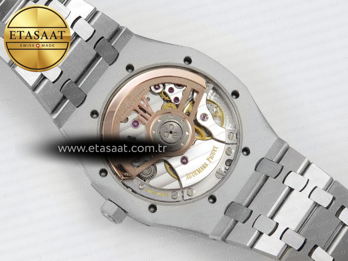 Audemars Piguet Royal Oak 15510BC Ice Blue Textured Dial on SS SA4302 - Görsel 13