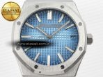 Audemars Piguet Royal Oak 15510BC Ice Blue Textured Dial on SS SA4302 - Görsel 4