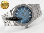 Audemars Piguet Royal Oak 15510BC Ice Blue Textured Dial on SS SA4302 - Görsel 8