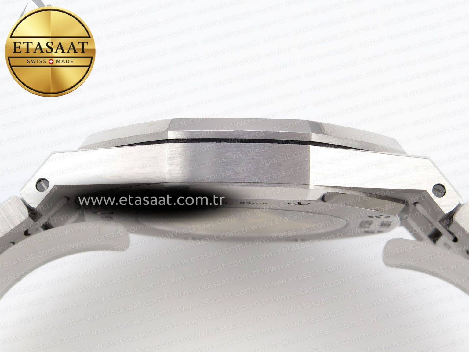 Royal Oak 41MM FROSTED SS APSF 1:1 BEST EDITION GRAY TEXTURED DIAL ON SS BRACELET SA3120 SUPER CLONE - Görsel 11