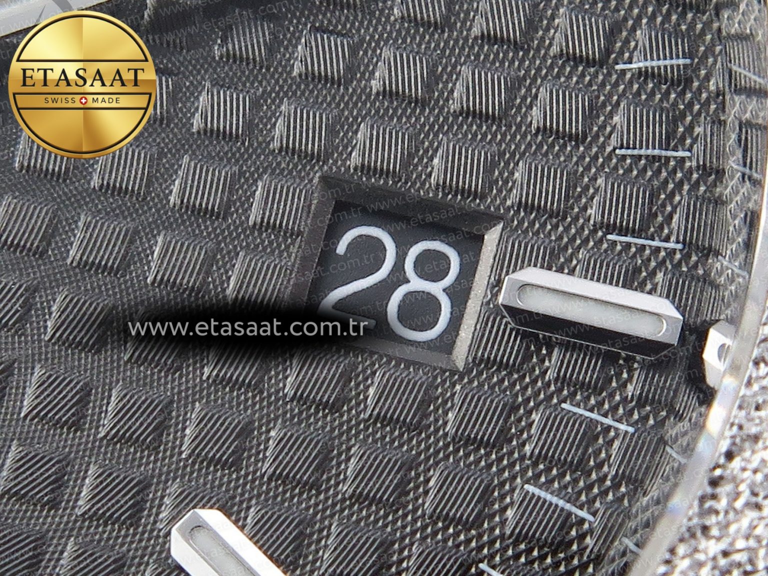 Royal Oak 41MM FROSTED SS APSF 1:1 BEST EDITION GRAY TEXTURED DIAL ON SS BRACELET SA3120 SUPER CLONE - Görsel 13