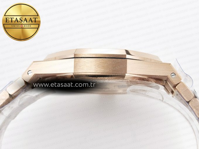 Royal Oak 41mm Openworked 15407 RG THBF 1:1 Best Edition on RG Bracelet SA3132 V2 - Görsel 13