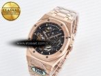 Royal Oak 41mm Openworked 15407 RG THBF 1:1 Best Edition on RG Bracelet SA3132 V2 - Görsel 2