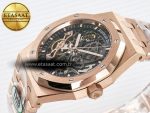 Royal Oak 41mm Openworked 15407 RG THBF 1:1 Best Edition on RG Bracelet SA3132 V2 - Görsel 6