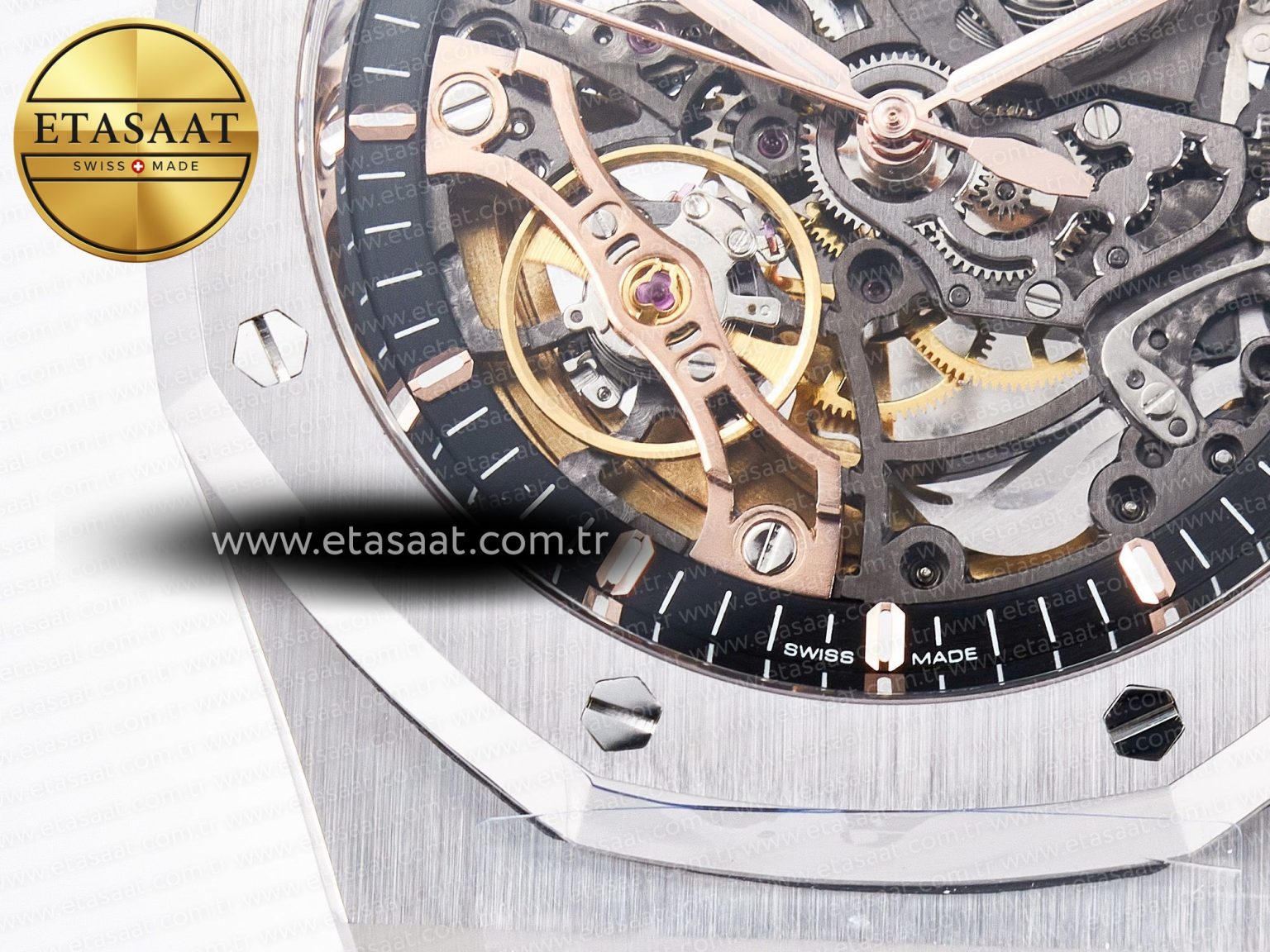 Royal Oak 41mm Openworked 15407 SS THBF 1:1 Best Edition on SS Bracelet SA3132 V2 - Görsel 11