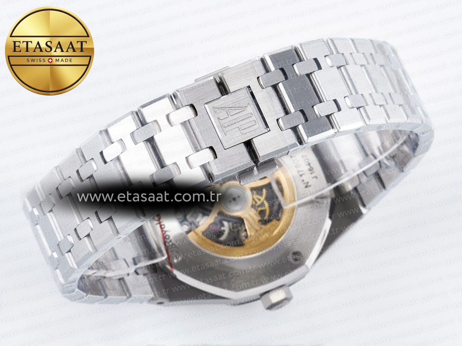 Royal Oak 41mm Openworked 15407 SS THBF 1:1 Best Edition on SS Bracelet SA3132 V2 - Görsel 14