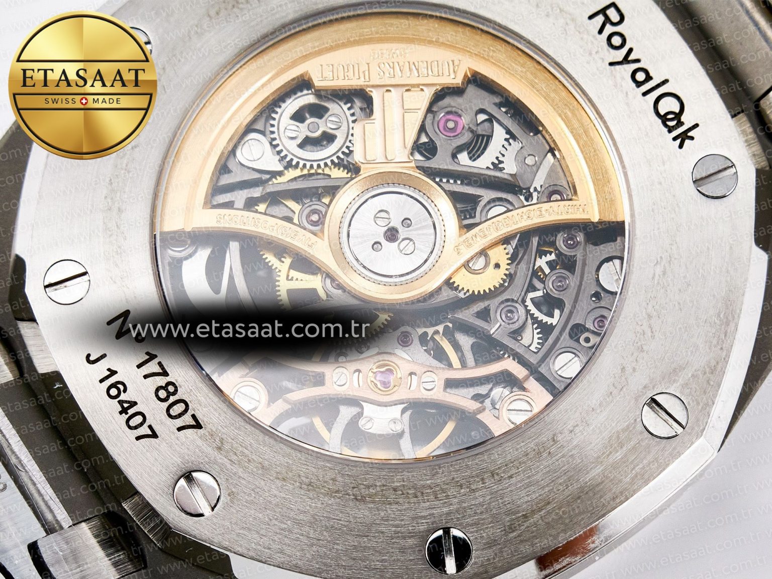 Royal Oak 41mm Openworked 15407 SS THBF 1:1 Best Edition on SS Bracelet SA3132 V2 - Görsel 19