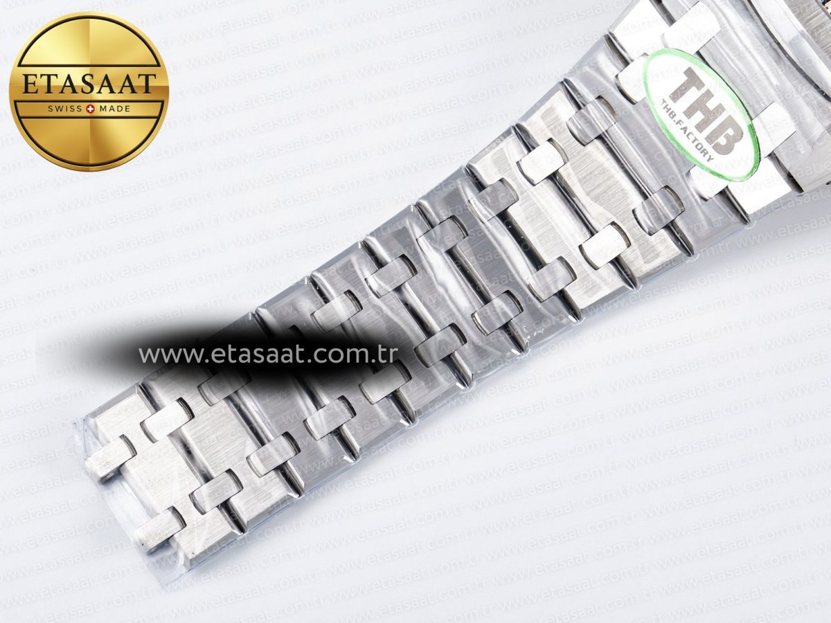 Royal Oak 41mm Openworked 15407 SS THBF 1:1 Best Edition on SS Bracelet SA3132 V2 - Görsel 20