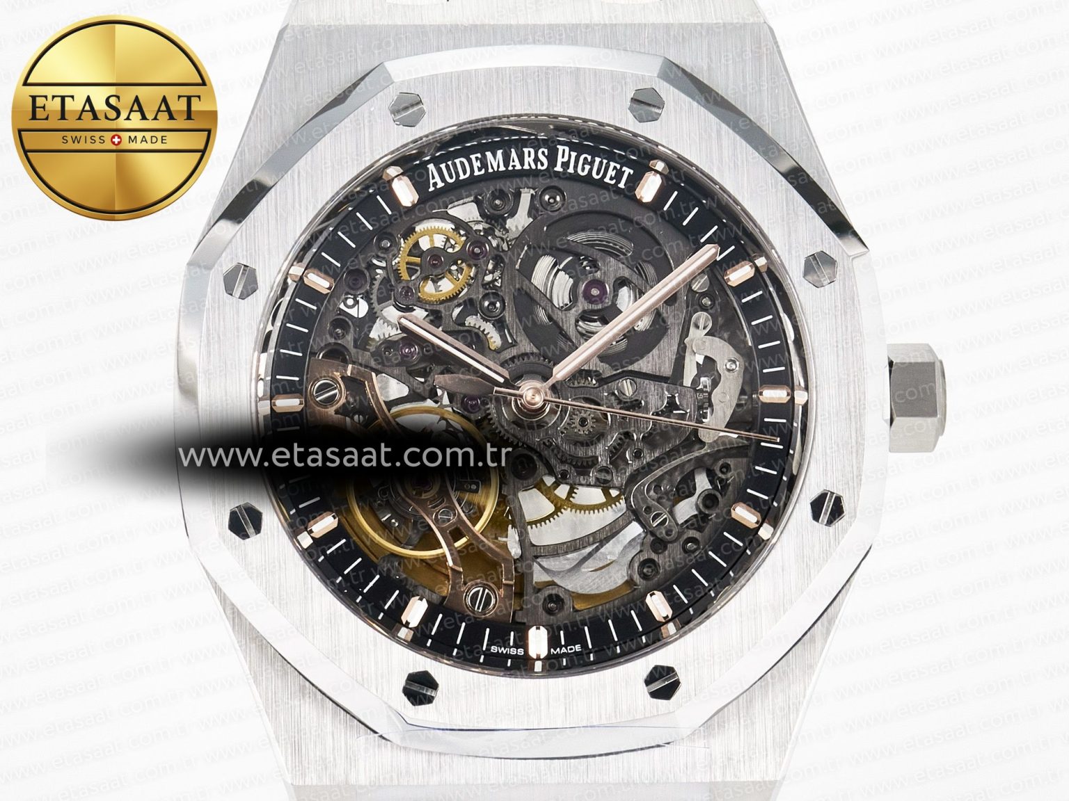 Royal Oak 41mm Openworked 15407 SS THBF 1:1 Best Edition on SS Bracelet SA3132 V2 - Görsel 4