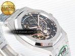 Royal Oak 41mm Openworked 15407 SS THBF 1:1 Best Edition on SS Bracelet SA3132 V2 - Görsel 7