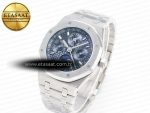 Royal Oak 41mm Perpetual Calendar 26574 SS APSF 1:1 Best Edition Blue Dial on SS Bracelet A5134 (CHS) - Görsel 2