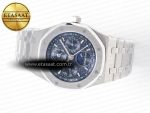 Royal Oak 41mm Perpetual Calendar 26574 SS APSF 1:1 Best Edition Blue Dial on SS Bracelet A5134 (CHS) - Görsel 9
