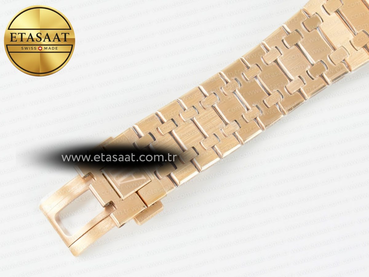 Royal Oak 41mm Skeleton 15407 RG ZF 1:1 Best Edition Skeleton Dial on RG Bracelet A3132 - Görsel 21