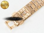 Royal Oak 41mm Skeleton 15407 RG ZF 1:1 Best Edition Skeleton Dial on RG Bracelet A3132 - Görsel 22