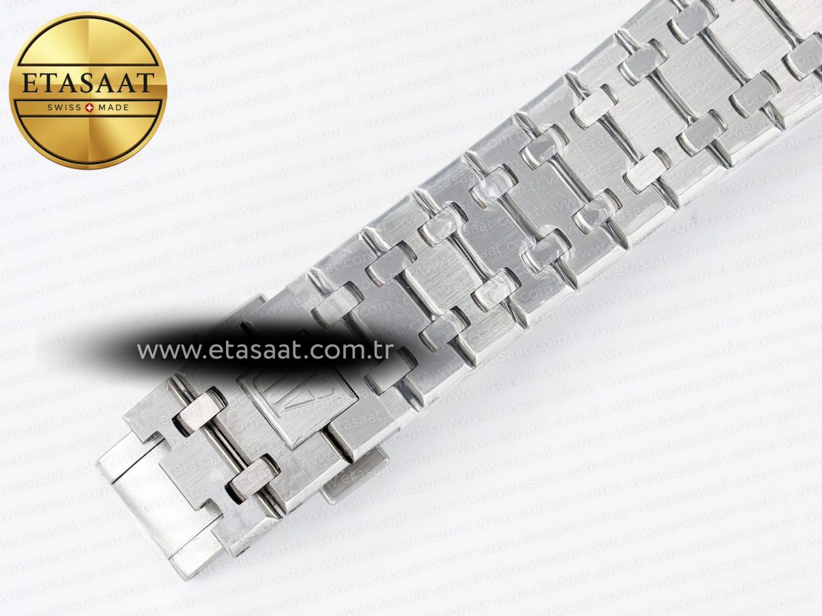 Royal Oak 41mm Skeleton 15407 SS ZF 1:1 Best Edition Skeleton Dial on SS Bracelet A3132 - Görsel 20