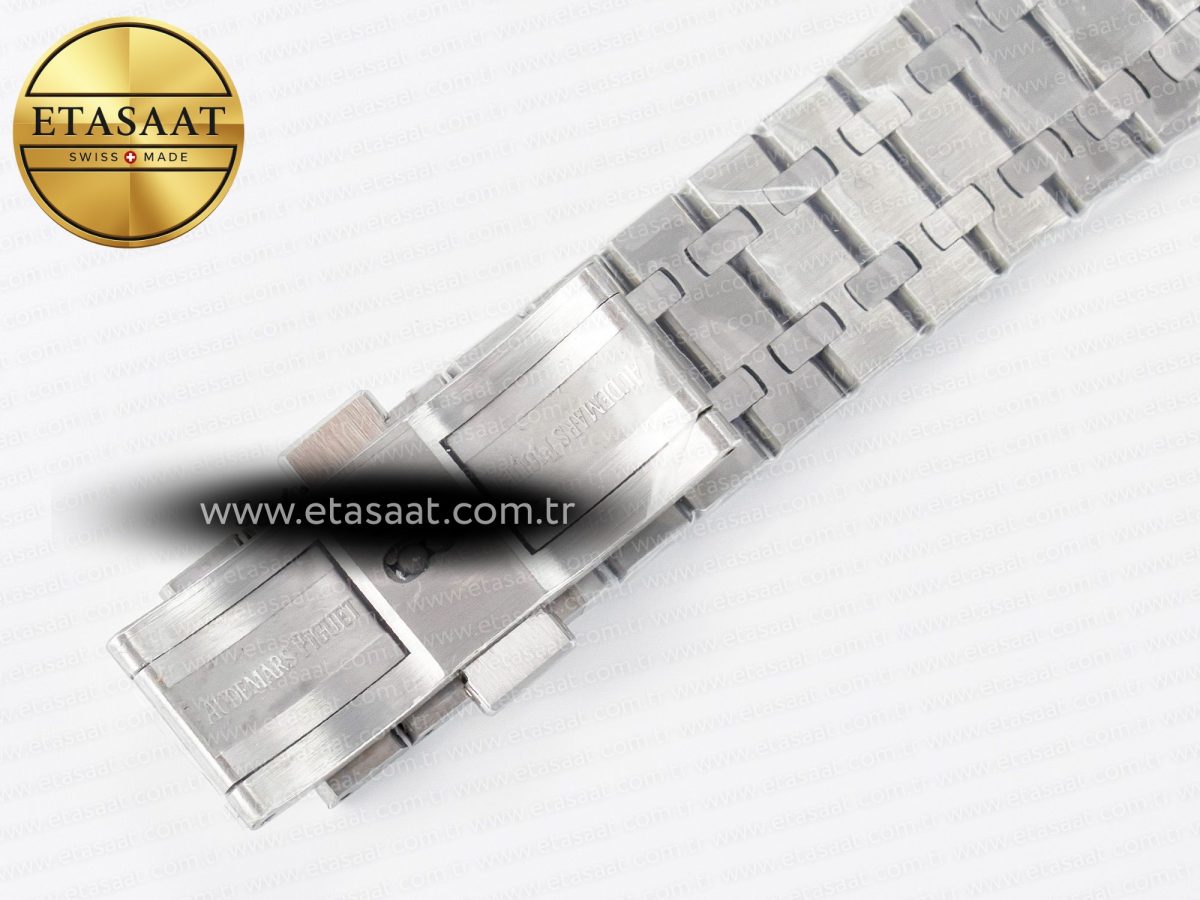 Royal Oak 41mm Skeleton 15407 SS ZF 1:1 Best Edition Skeleton Dial on SS Bracelet A3132 - Görsel 21