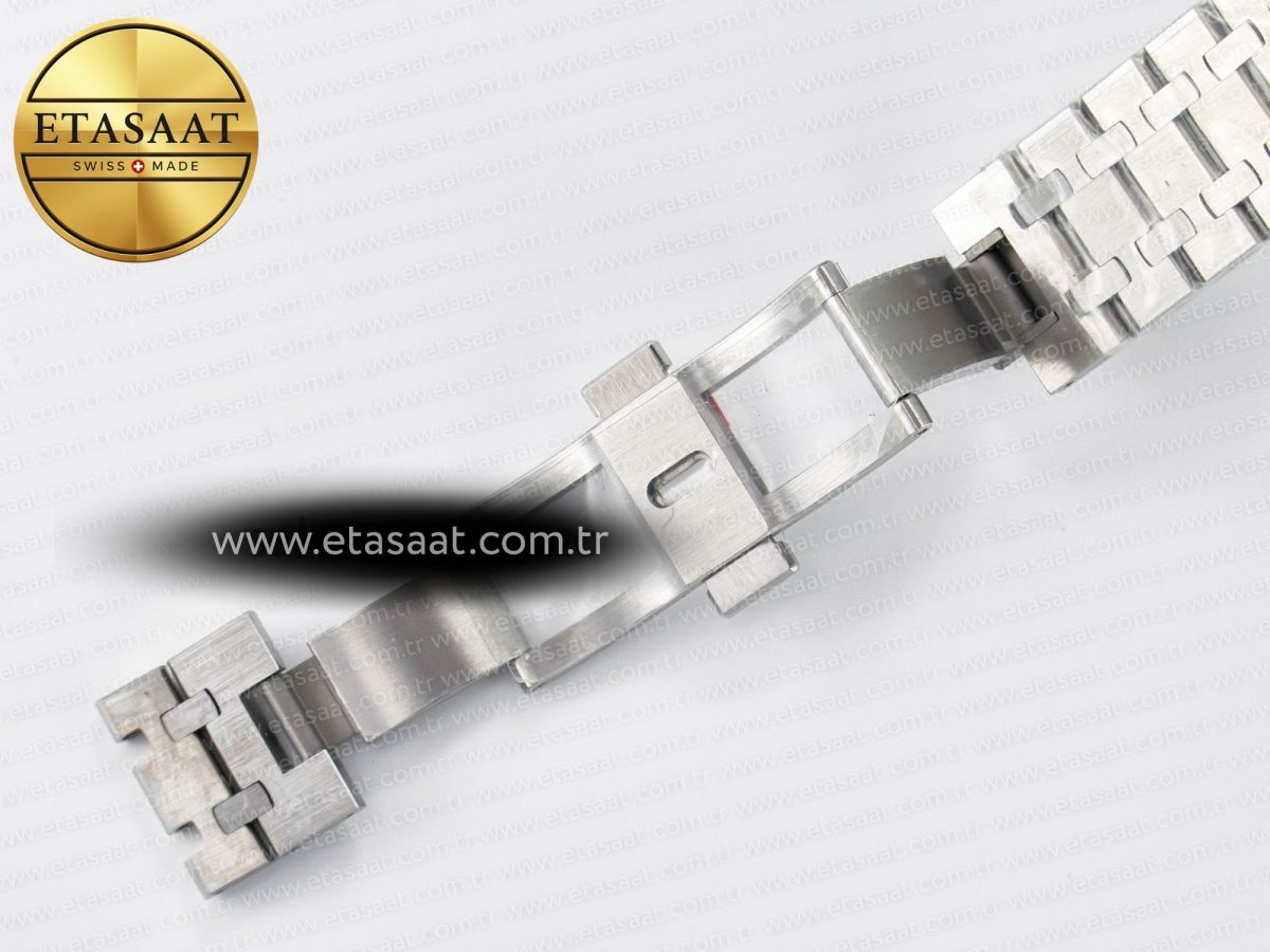 Royal Oak 41mm Skeleton 15407 SS ZF 1:1 Best Edition Skeleton Dial on SS Bracelet A3132 - Görsel 22