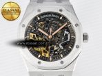 Royal Oak 41mm Skeleton 15407 SS ZF 1:1 Best Edition Skeleton Dial on SS Bracelet A3132 - Görsel 4