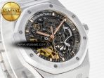 Royal Oak 41mm Skeleton 15407 SS ZF 1:1 Best Edition Skeleton Dial on SS Bracelet A3132 - Görsel 5