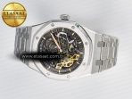 Royal Oak 41mm Skeleton 15407 SS ZF 1:1 Best Edition Skeleton Dial on SS Bracelet A3132 - Görsel 9