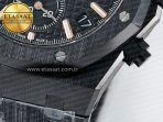Royal Oak Chrono 26240 Black Ceramic APSF 1:1 Best Edition on Ceramic Bracelet SA4401 Super Clone - Görsel 14