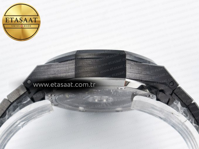 Royal Oak Chrono 26240 Black Ceramic APSF 1:1 Best Edition on Ceramic Bracelet SA4401 Super Clone - Görsel 15