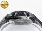 Royal Oak Chrono 26240 Black Ceramic APSF 1:1 Best Edition on Ceramic Bracelet SA4401 Super Clone - Görsel 16